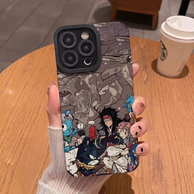 Funda de silicona para iPhone 17 de One Piece Brook Anime