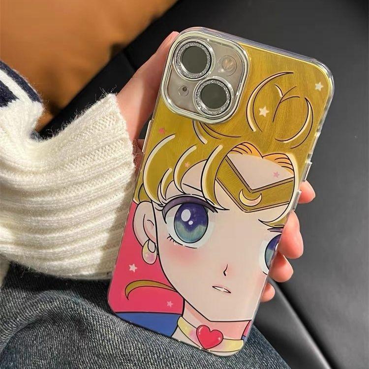 Feather Sailor Moon Electroplated Phone Case - HelloAnimeCases