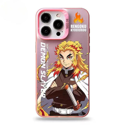 Flame Hashira Kyojuro Rengoku Phone Case - HelloAnimeCases