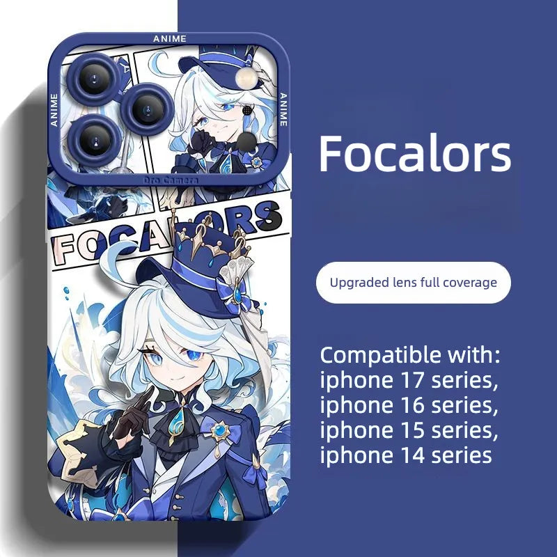 Genshin Impact Silicone Anime Phone Case Cover