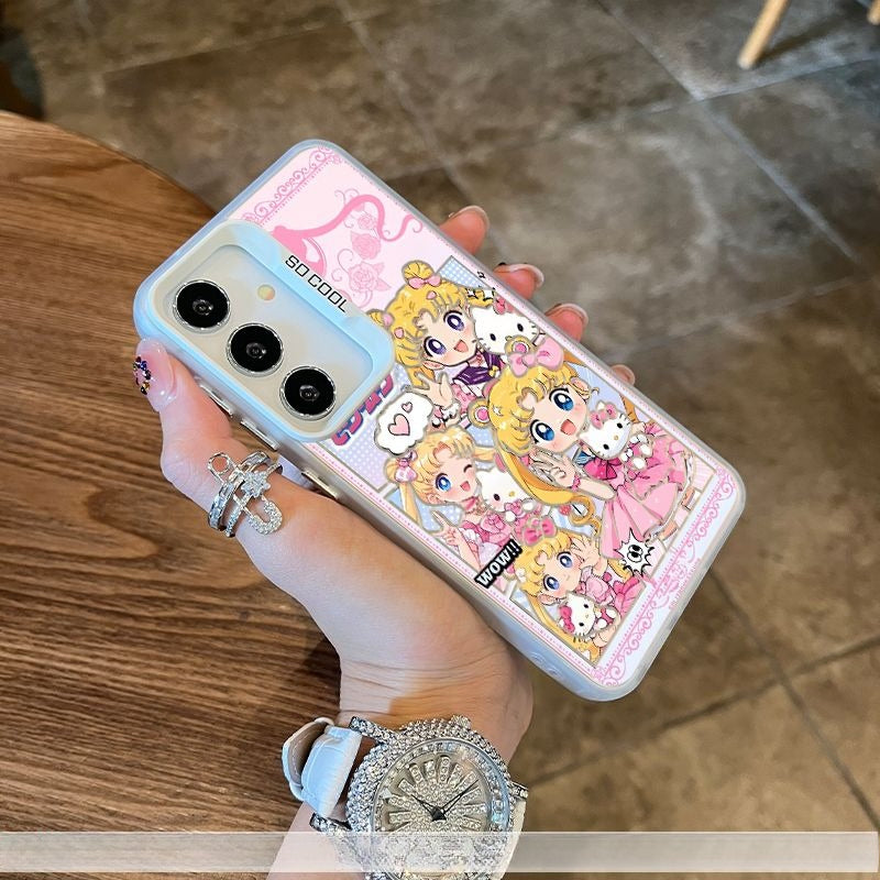 Sailor Moon Matte Shockproof Phone Case for Samsung