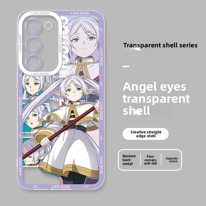 Frieren Transparent Shockproof Case for Samsung Mobile Phones