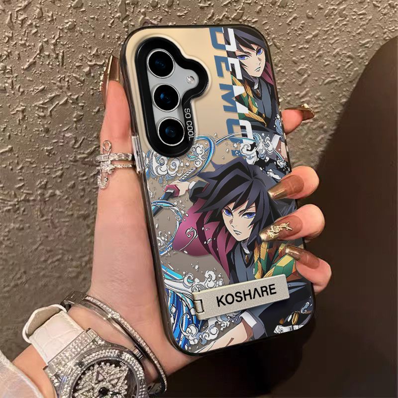 Demon Slayer Giyu Tomioka Full-Cover Shockproof Phone Case for Samsung
