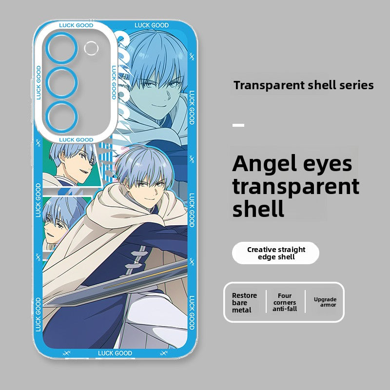 Frieren Transparent Shockproof Case for Samsung Mobile Phones