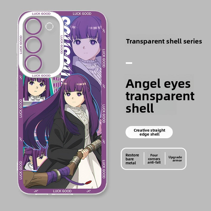 Frieren Transparent Shockproof Case for Samsung Mobile Phones