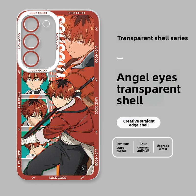 Frieren Transparent Shockproof Case for Samsung Mobile Phones