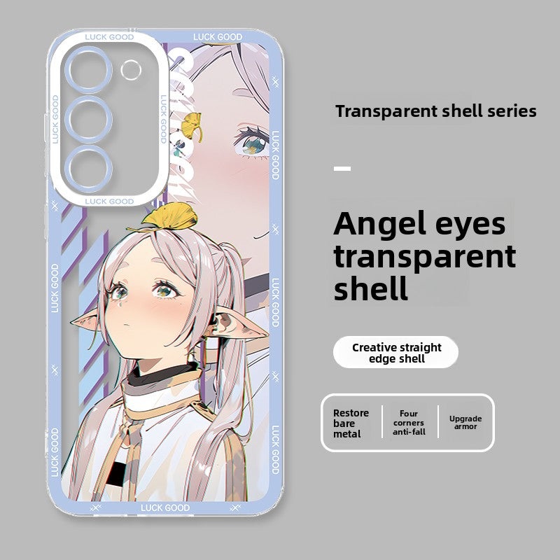 Frieren Transparent Shockproof Case for Samsung Mobile Phones