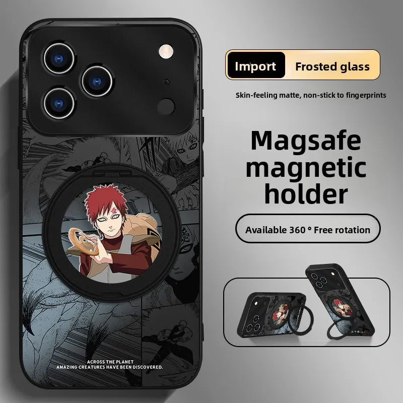 Naruto MasSafe Phone Case with Magnetic Metal Holder