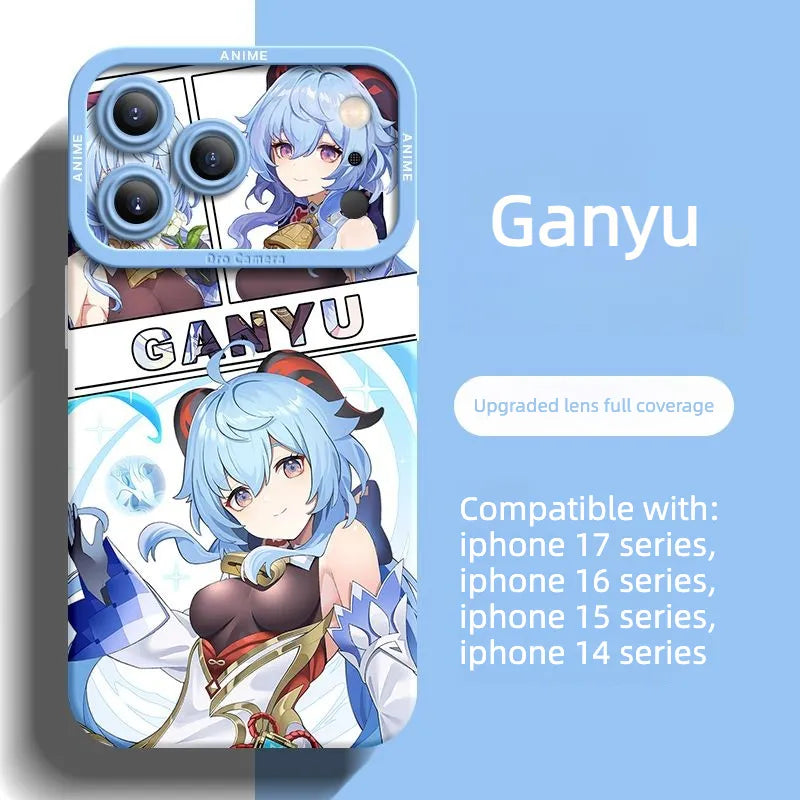 Genshin Impact Silicone Anime Phone Case Cover