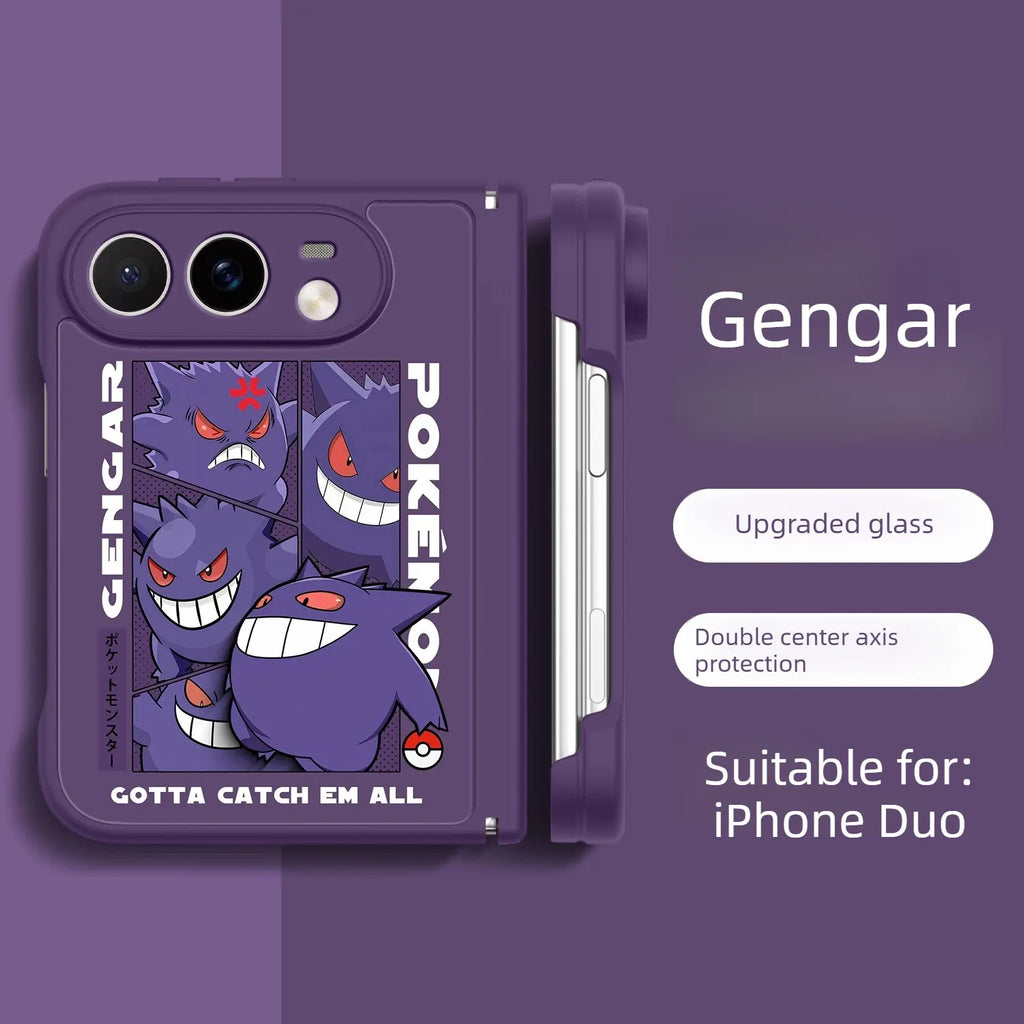 Pokemon Anime iPhone Duo Case Glass Magsafe Phone Case