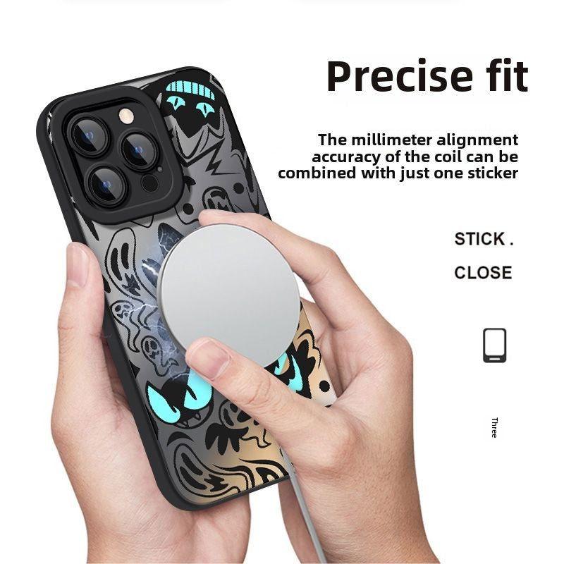 Gengar Magnetic Magsafe Phone Case Soft Silicone - HelloAnimeCases