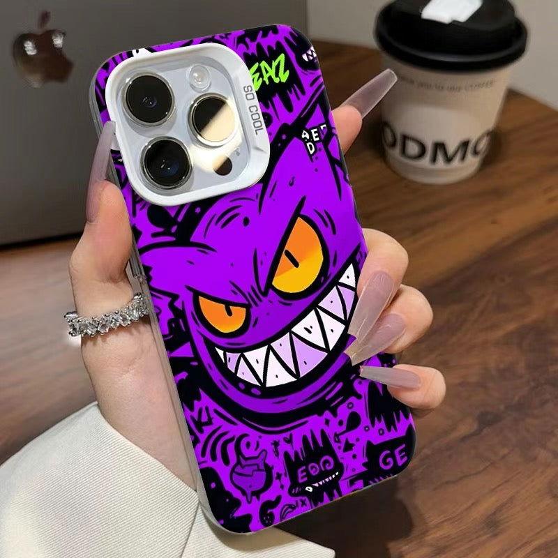 Gengar Phone Case iPhone Carton Style - HelloAnimeCases