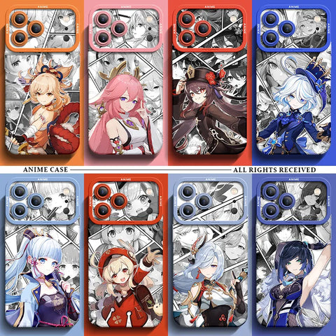 Genshin Impact Anime Phone Case iPhone 17 Case