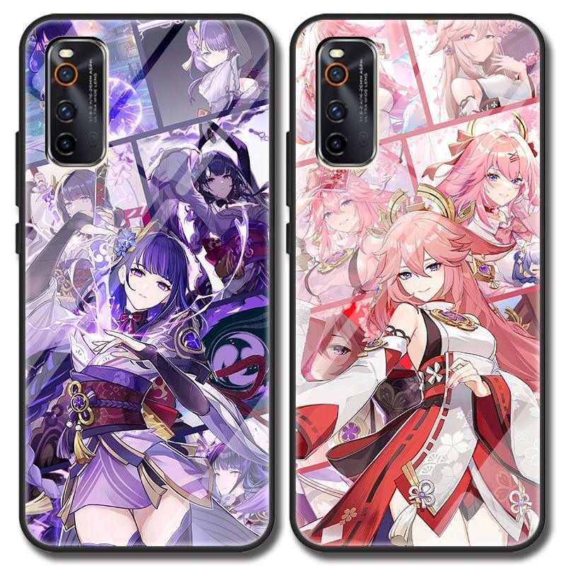 Genshin Impact Yae Miko Raiden Shogu Phone Case - HelloAnimeCases