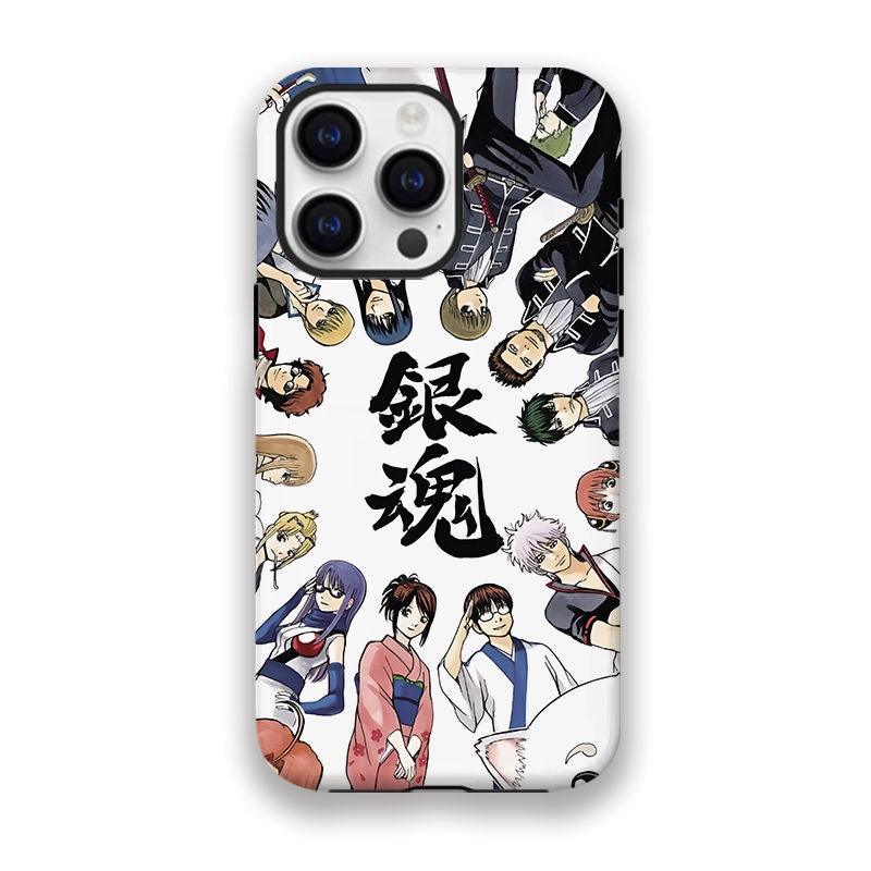 Gin Tama Family Glossy Niche Filin Phone Case - HelloAnimeCases