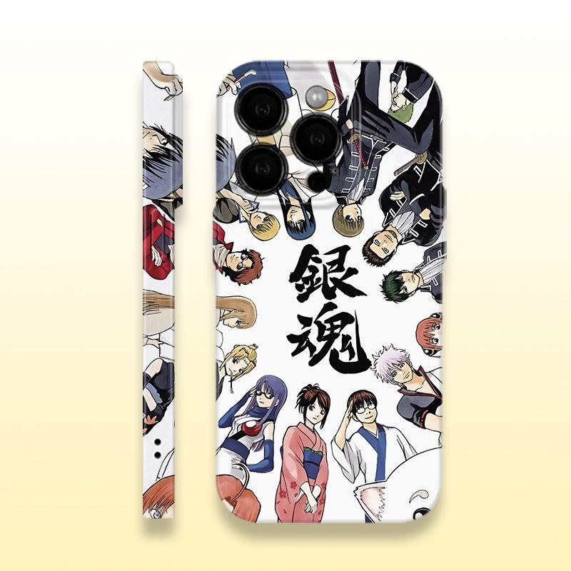Gin Tama Family Glossy Niche Filin Phone Case - HelloAnimeCases