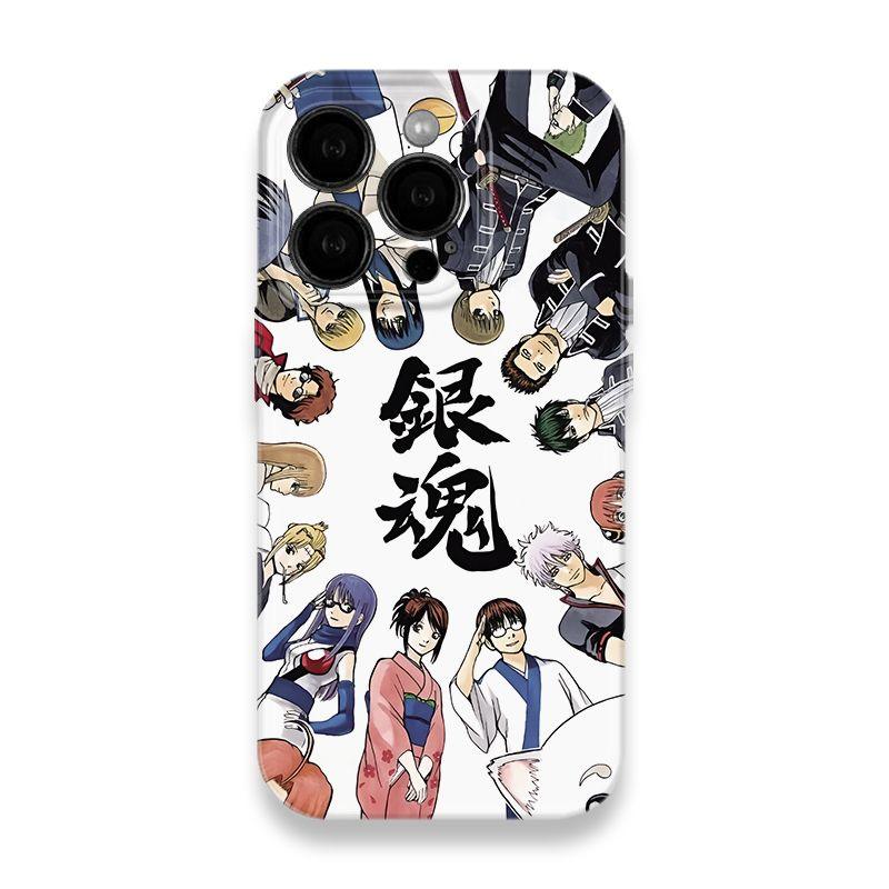 Gin Tama Family Glossy Niche Filin Phone Case - HelloAnimeCases