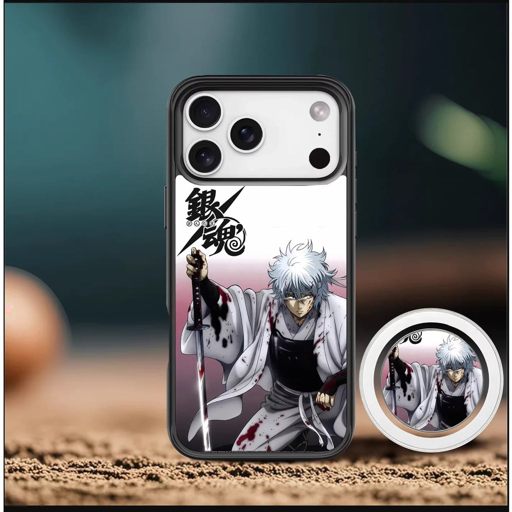 Funda de silicona para teléfono con el anime Death Note Nate River