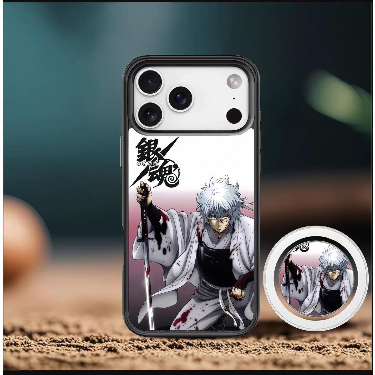 Funda de silicona para teléfono con el anime Death Note Nate River
