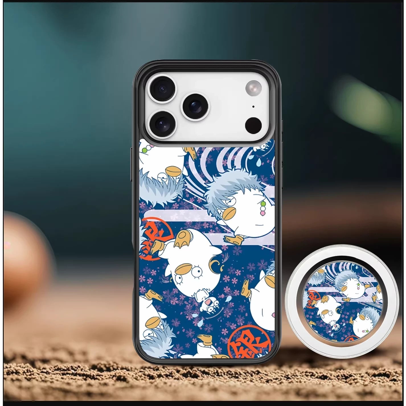 Funda de silicona para teléfono con el anime Death Note Nate River