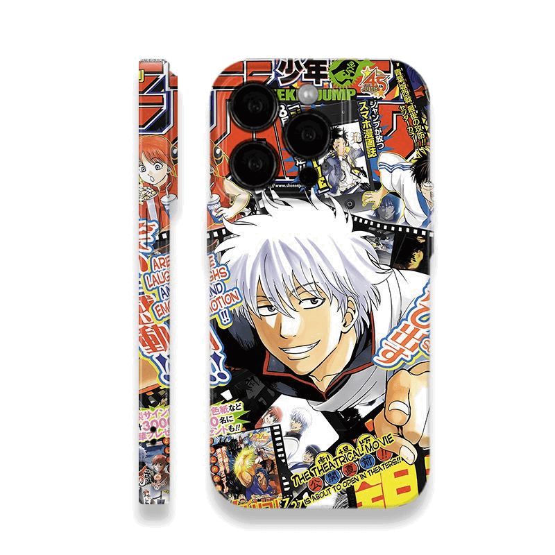 Gintama Manga Case for iPhone - HelloAnimeCases