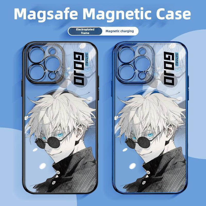 Gojo Magsafe Magnetic Phone Case Clear Style - HelloAnimeCases