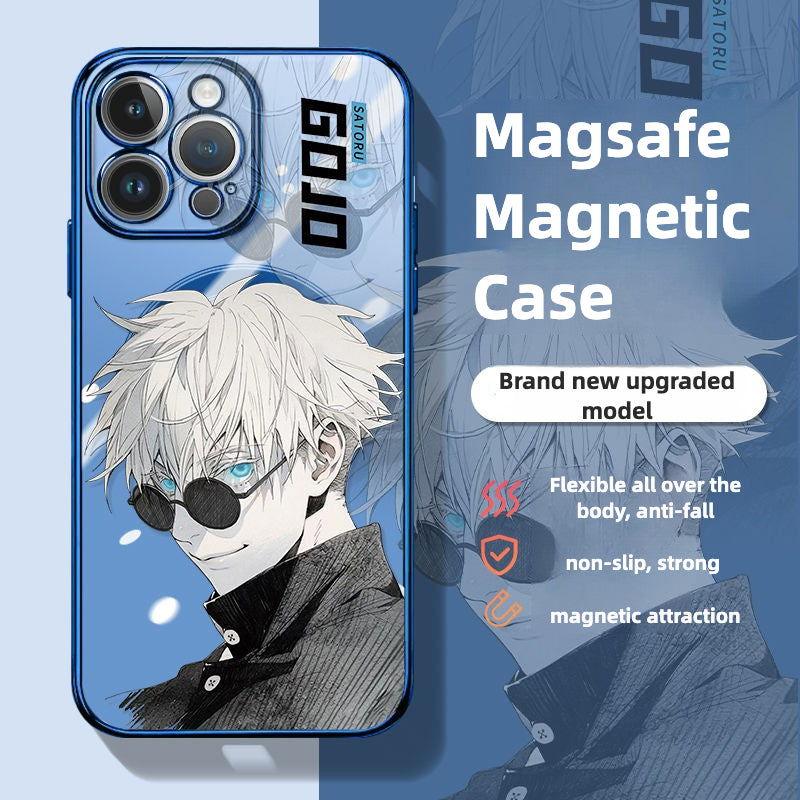Gojo Magsafe Magnetic Phone Case Clear Style - HelloAnimeCases