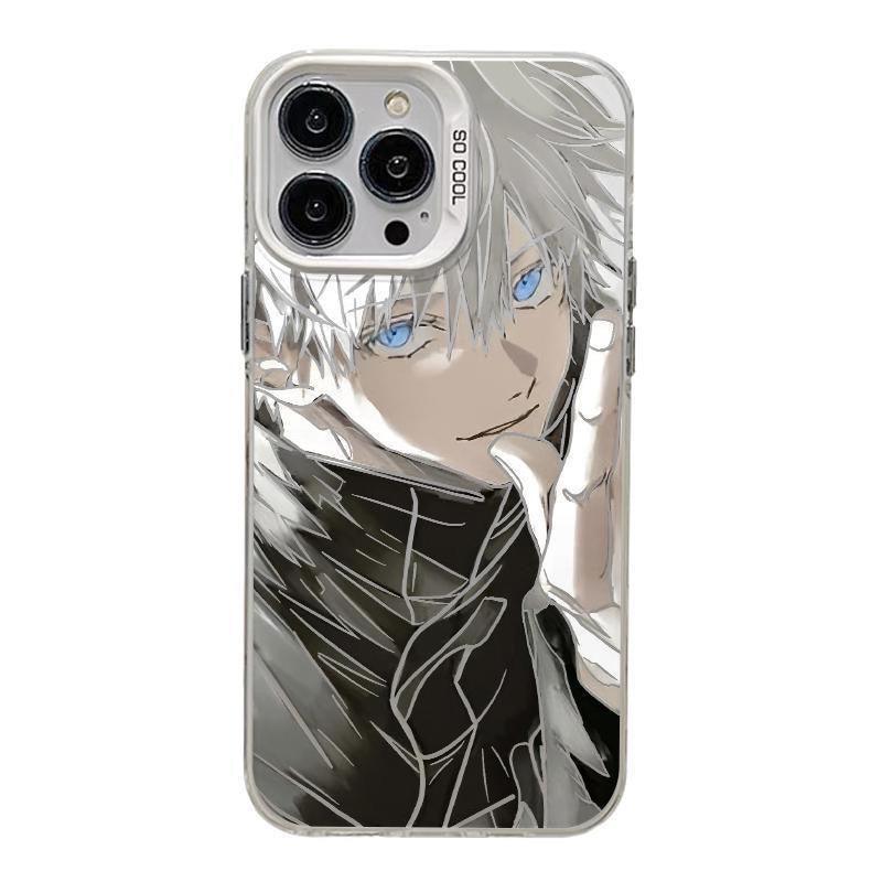 Gojo Phone Case Anti-drop Cool Style | Jujutsu Kaisen Phone Case HelloAnimeCases Gojo Phone Case Anti-drop Cool Style | Jujutsu Kaisen Phone Case HelloAnimeCases