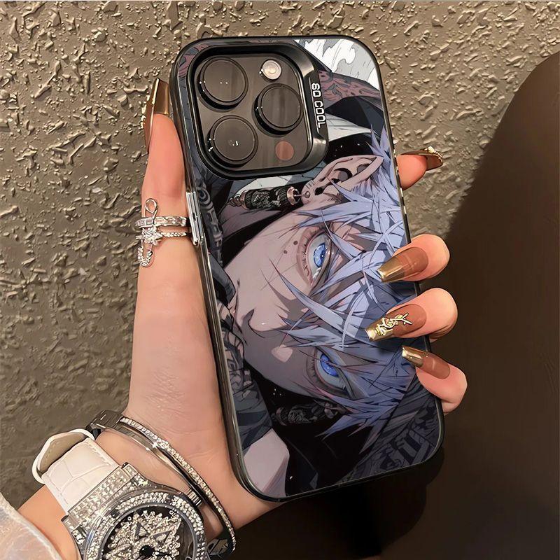 Gojo Satoru Colored Phone Case - HelloAnimeCases