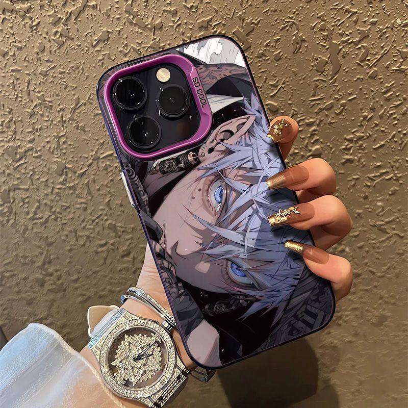Gojo Satoru Colored Phone Case - HelloAnimeCases
