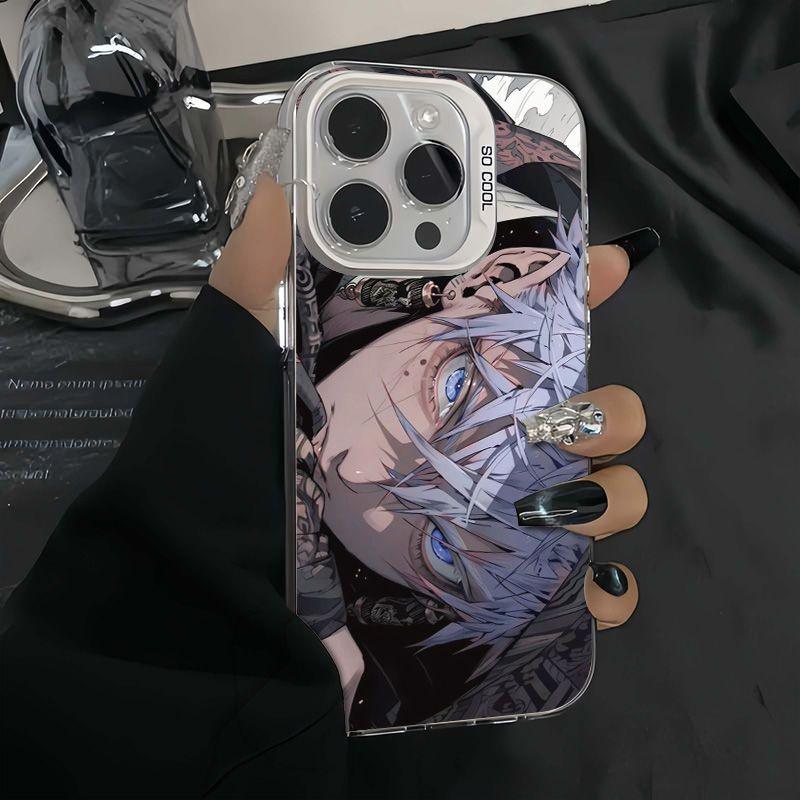 Gojo Satoru Colored Phone Case - HelloAnimeCases