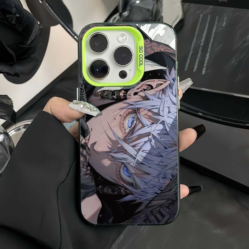 Gojo Satoru Colored Phone Case - HelloAnimeCases