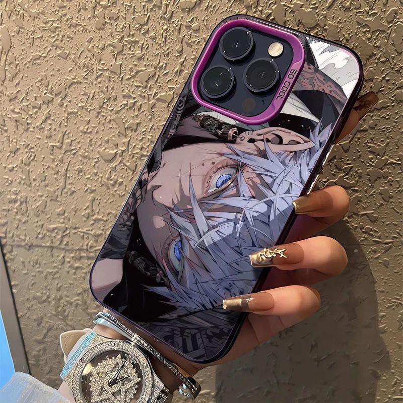 Gojo Satoru Colored Phone Case - HelloAnimeCases