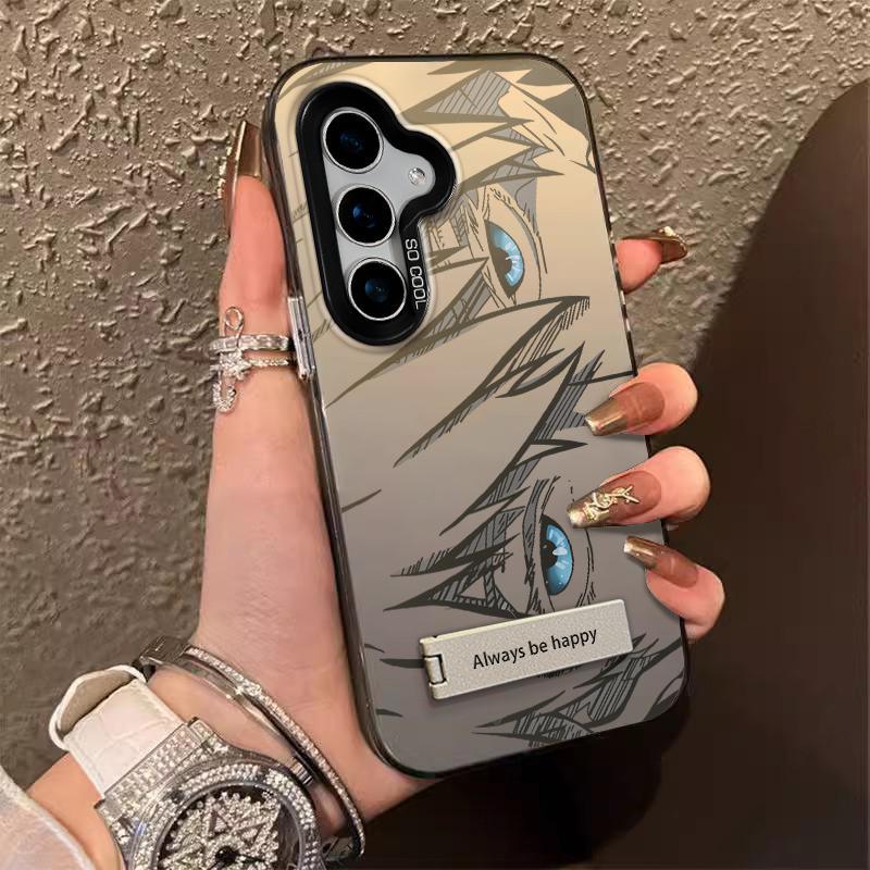 Gojo Satoru Samsung Galaxy Laser Phone Case - HelloAnimeCases