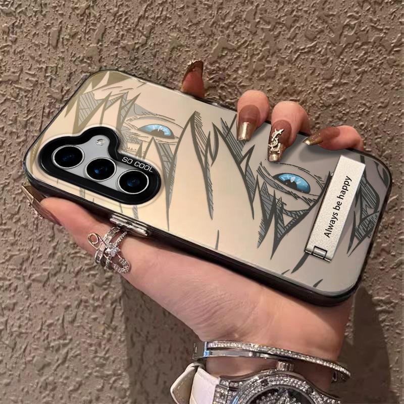 Gojo Satoru Samsung Galaxy Laser Phone Case - HelloAnimeCases