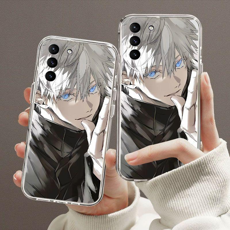 Gojo Satoru Samsung Soft Silicone Phone Case - HelloAnimeCases