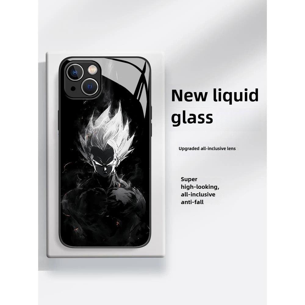 Goku Super Saiyan 4 Kakarot Liquid Glass Phone Case - HelloAnimeCases
