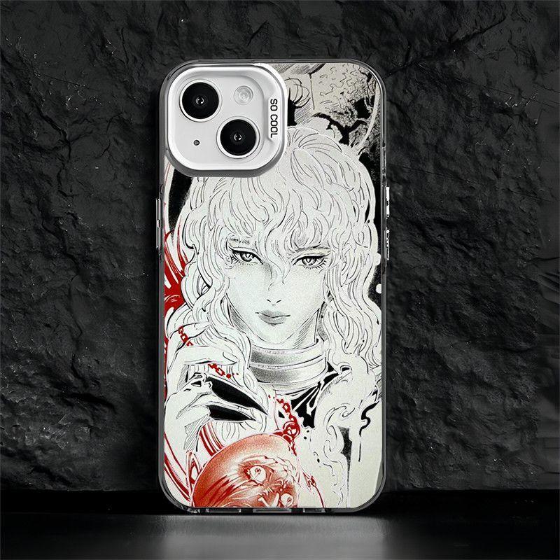 Griffith Francis Colored Silver Phone Case - HelloAnimeCases