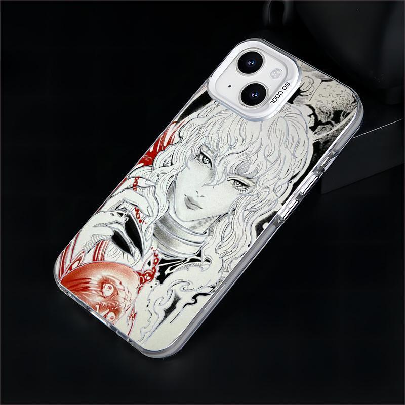 Griffith Francis Colored Silver Phone Case - HelloAnimeCases