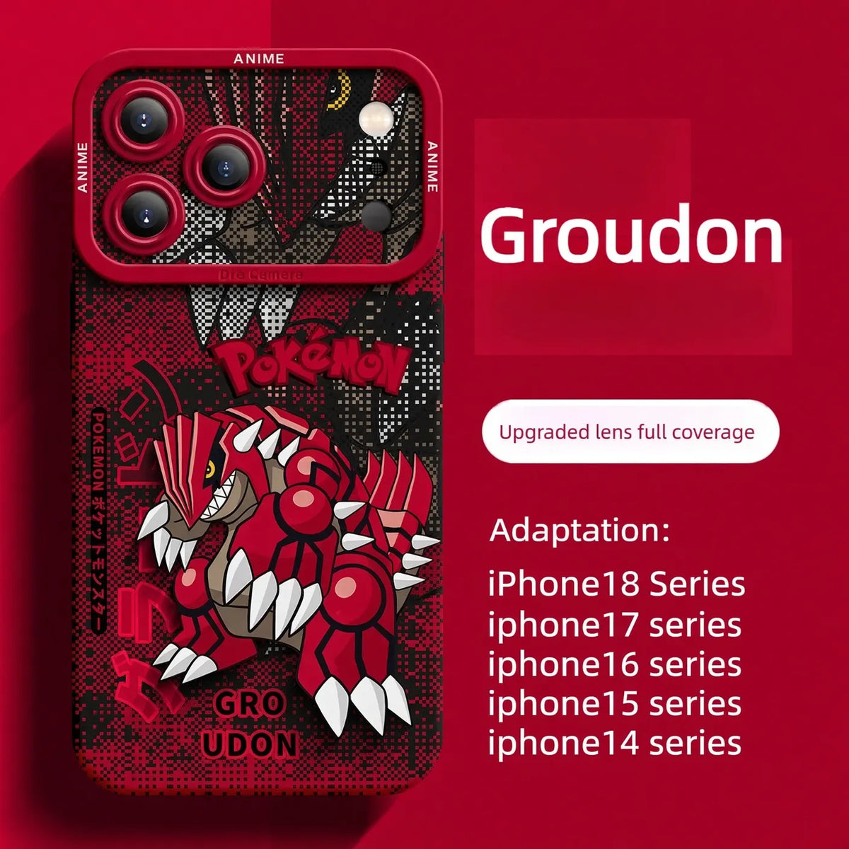 Pokemon Silicone Anime Phone Case for iPhone