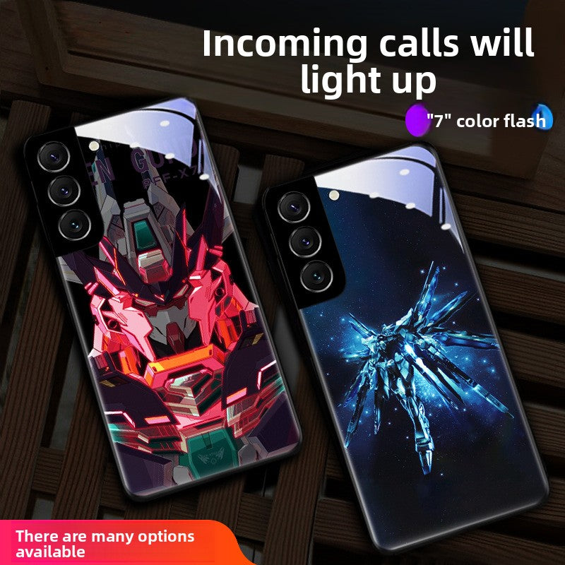 Gundam Incoming Call Flash Phone Case for Samsung