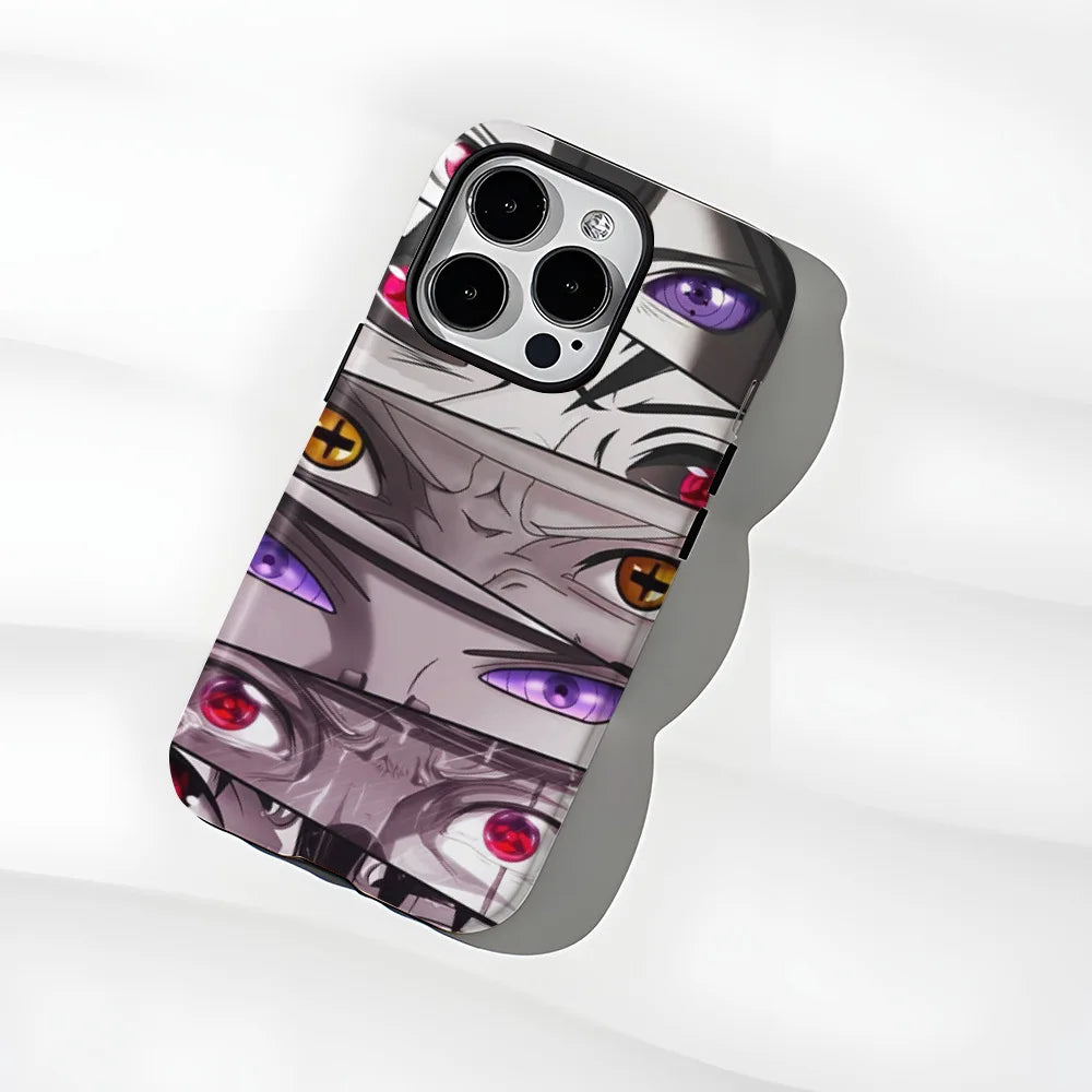 Naruto Phone Case for Iphone Series Double Layer Film Case