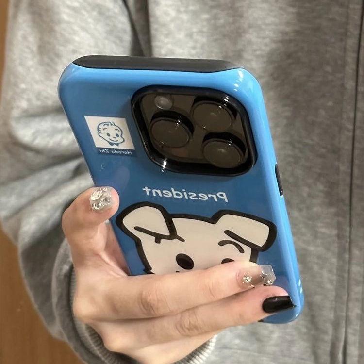 Funda para teléfono con gatito HARADA OSAMU