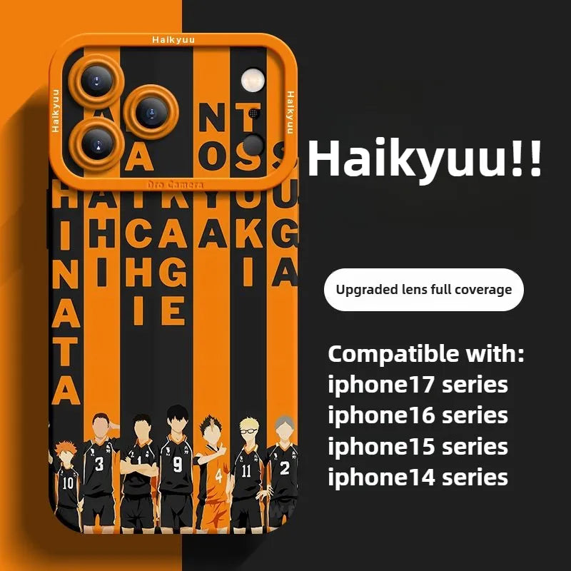 Haikyuu!! Anime Phone Case Silicone Anime Cases