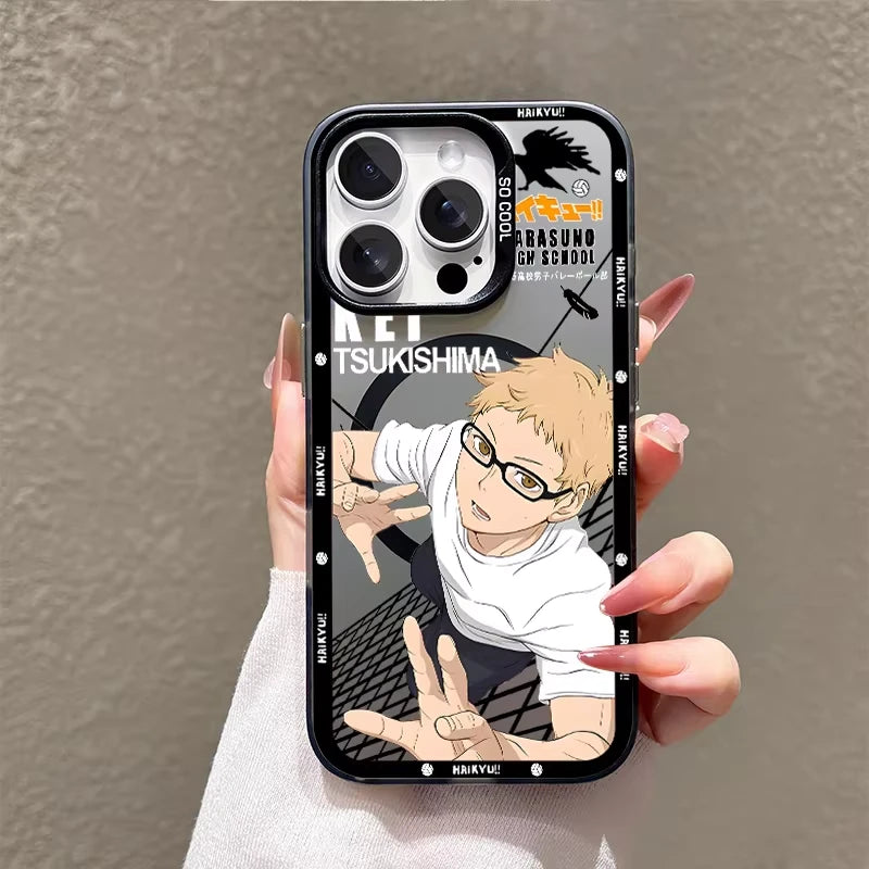 Funda de silicona para teléfono con el anime Death Note Nate River