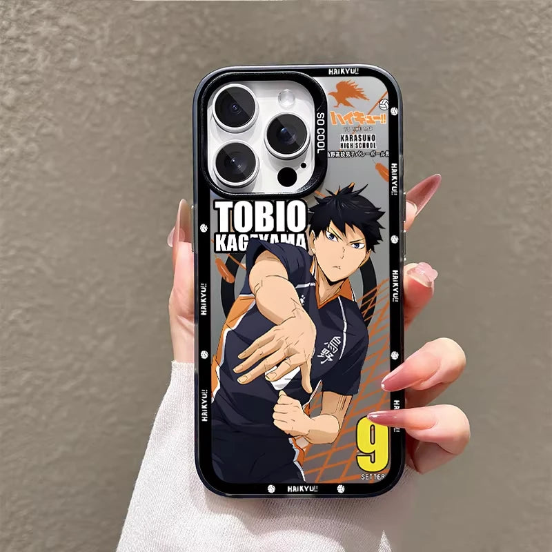 Funda de silicona para teléfono con el anime Death Note Nate River