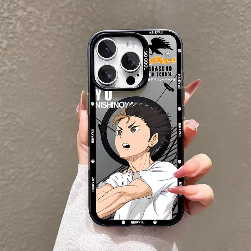 Funda de silicona para teléfono con el anime Death Note Nate River