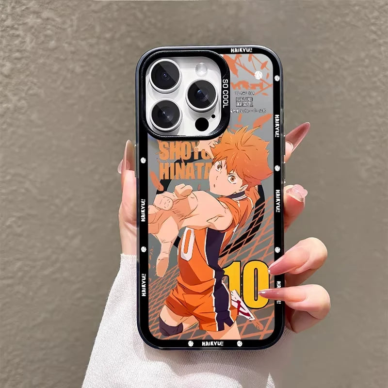 Funda de silicona para teléfono con el anime Death Note Nate River