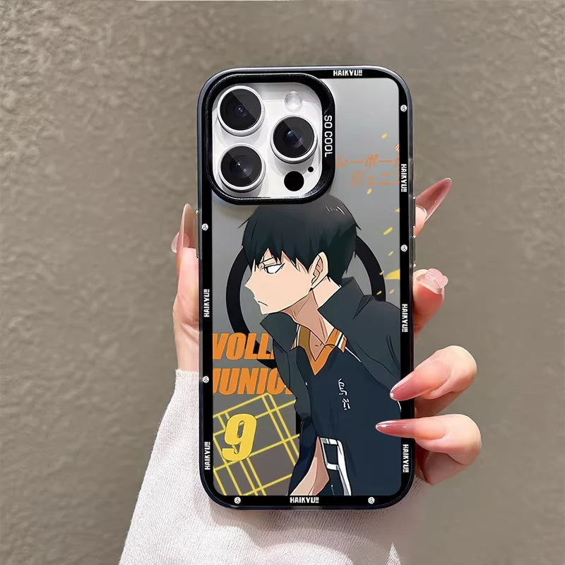 Funda de silicona para teléfono con el anime Death Note Nate River