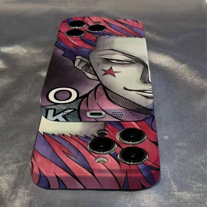 Half-faced Hisoka Phone Case - HelloAnimeCases